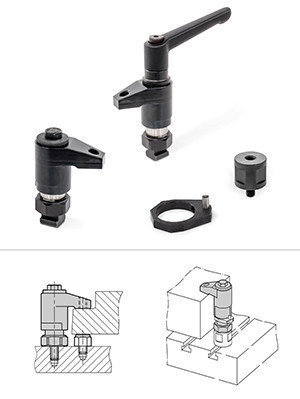 Compact and Precise Clamping from Elesa+Ganter 